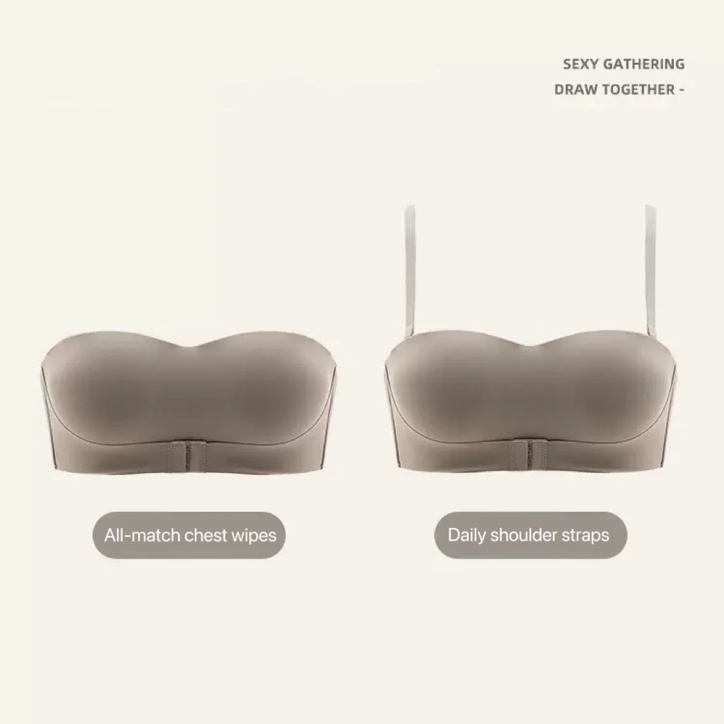 1 stücke Sommer Frauen Stretch Liebsten Bh Weibliche Modische Liebsten Bh Geeignet Für One-Schulter Tops Mädchen Nahtlose Unterwäsche