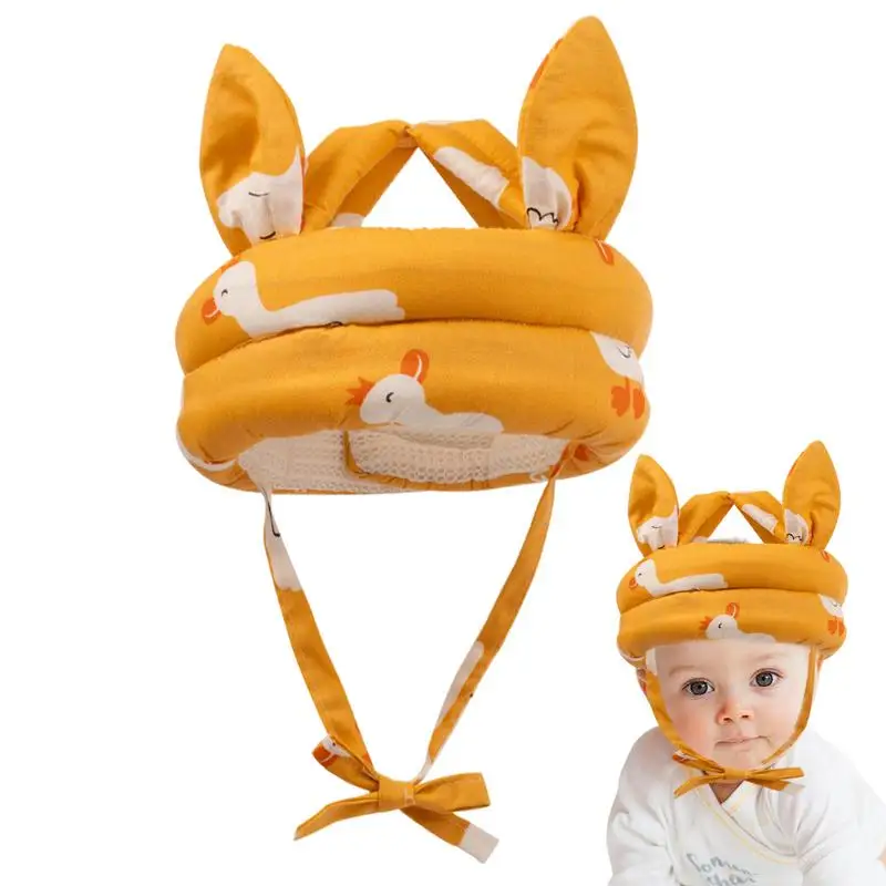 

Baby Anti Collision Hat Adjustable Breathable Safety Hat For Baby Baby Safety Headguard Head Protective Cushion Comfortable For