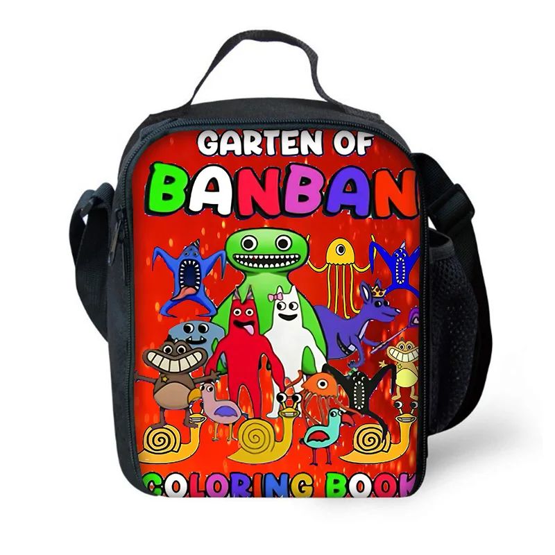 Garten of BanBan Child Insulated Large Capacity Bag for Boy and Girl Student Outdoor Picnic Resuable Thermal Cooler Lunch Box