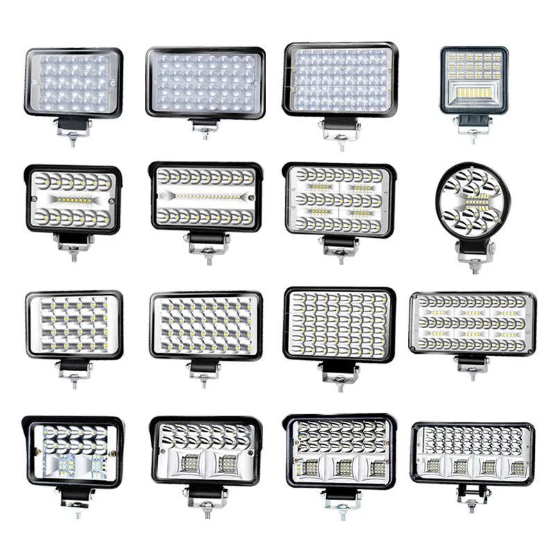 

1Pc 12-80V Work Light led bar for Truck Tractor SUV 4x4 Car Led Headlights 20-105W spotlight work bar reversing lamp fog light
