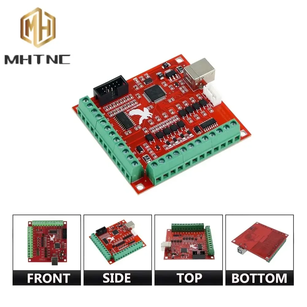 Breakout Board CNC USB MACH3 100Khz 4 Axis Interface Drive Motion Controller Flying Carving Card Engraving Machine Motherboard