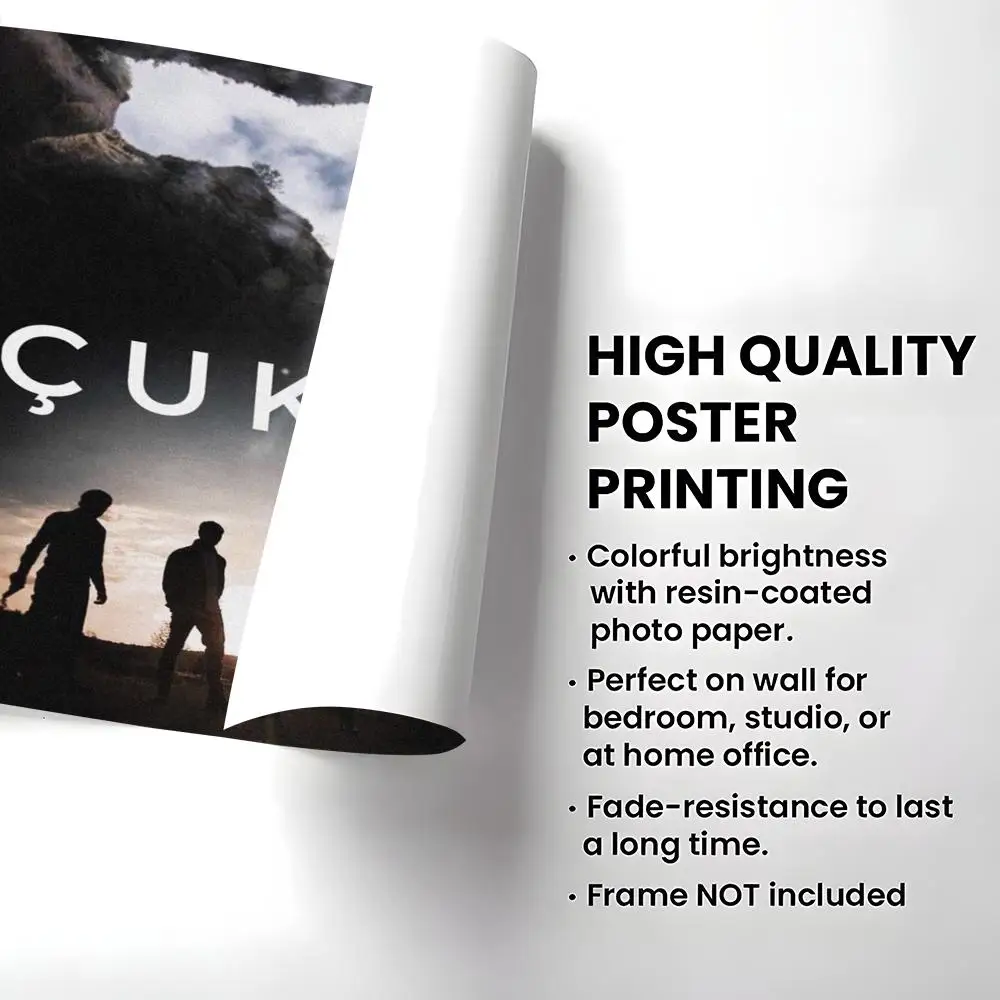 ملصق C-Cukur من المسلسل التلفزيوني التركي عالي الدقة ذاتي اللصق مقاوم للماء مثالي للمنزل والمكتب وغرفة النوم هدية رائعة