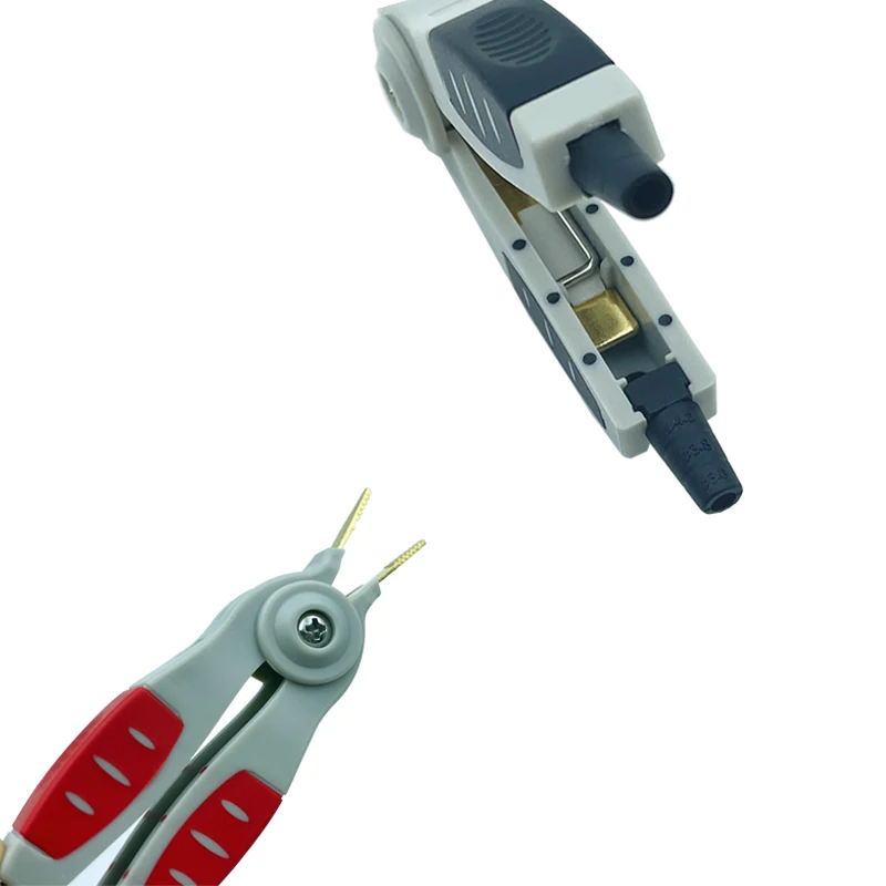 1 Paar Lcr-Testwerkzeug Kelvin Crocodile Duckbill Clip Orichalum Plating Superiot Quality – Detail 9
