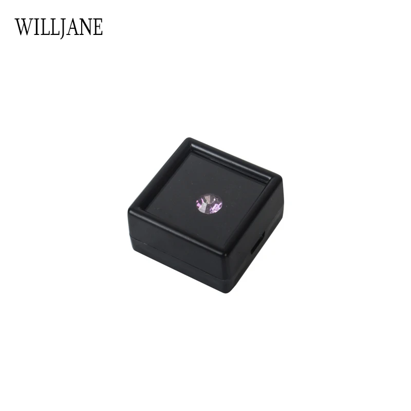 Draagbare Reis Edelsteen Opbergdoos Edelsteen Sieraden Display Doos 70 Stuks Steen Houder Organizer Losse Diamant Draagtas Pu Leer