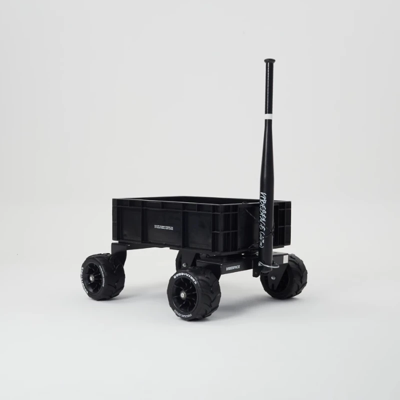 

Легкая пляжная тележка для кемпинга, большая емкость, уличный металлический кронштейн, внедорожная тележка на колесиках, ящик для хранения тележек, товары для кемпинга