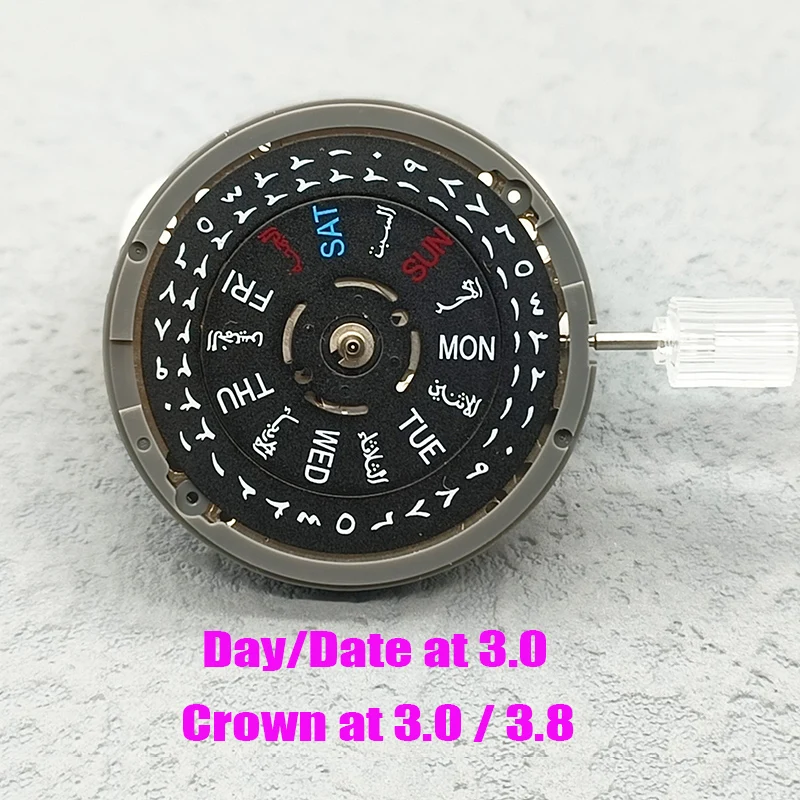 NH35 NH36 Arabic Movement Crown At 3.8 Or 3.0 Automatic Mechanical Movement Skx007 Dial Japan Original Movement