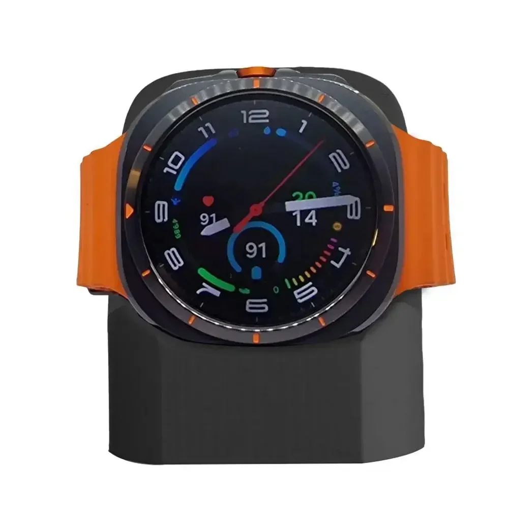 

Charging Base For Samsung Galaxy Watch 7 Ultra Silicone Dock Holder Universal Bracket Wireless Cable Non-Slip Soft