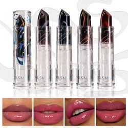 MLSMILE High Shine Cat Eye Lipstick.Moisturizing light, metallic lipstick, suitable for holiday parties