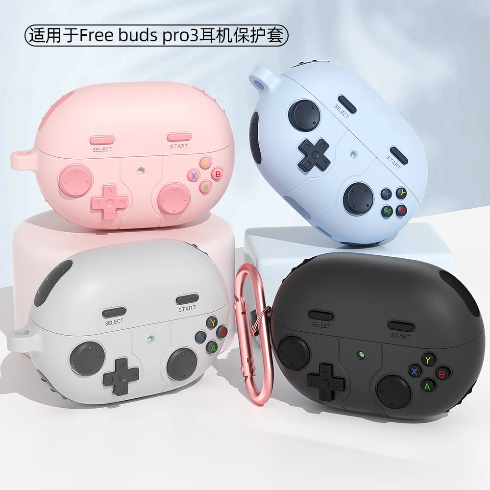 

New 3D gamepad Button design earphone case Soft Silicone Anti scratch Case Suitable For Huawei Freebuds Pro3 headset