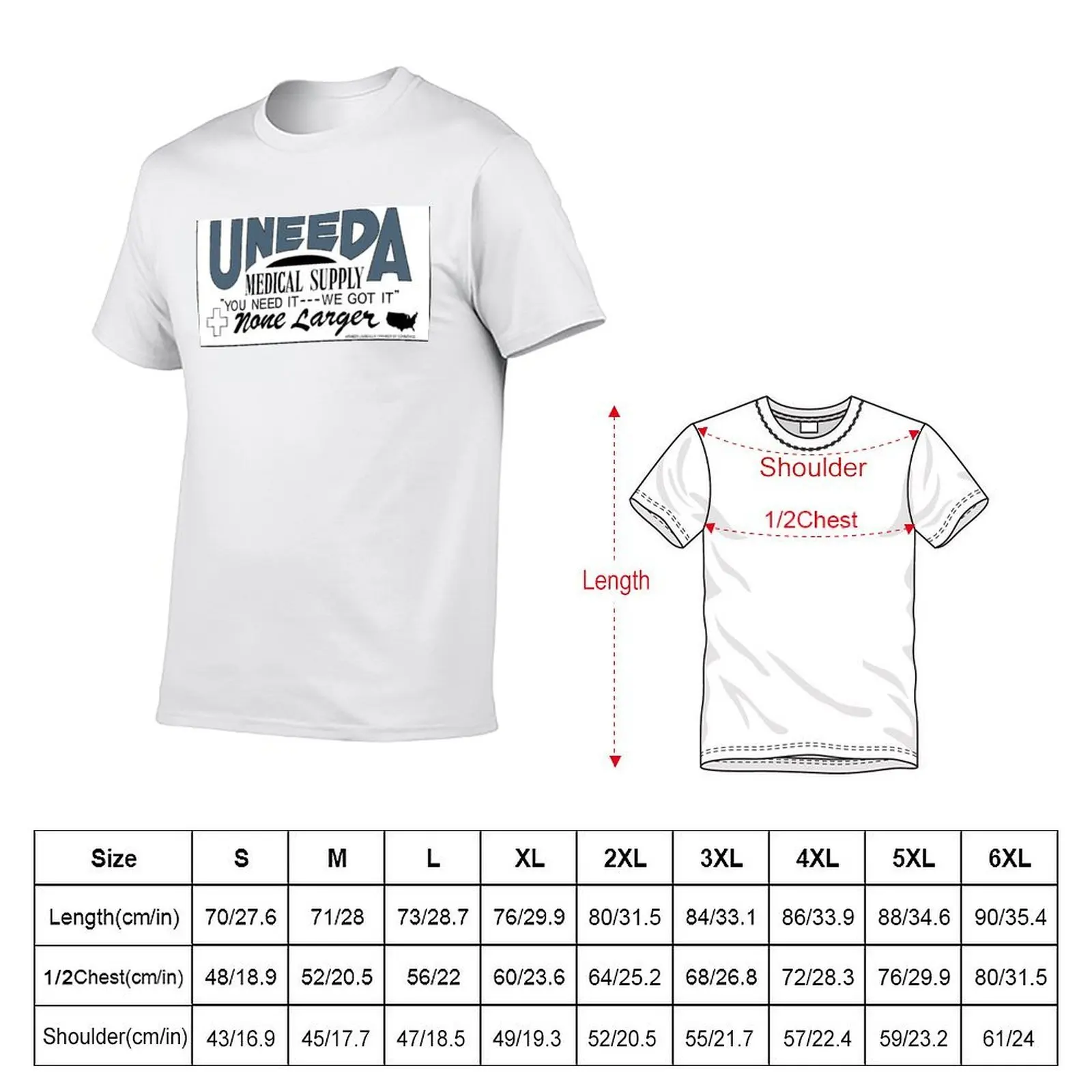 Uneeda Medical Supply (Return of the Living Dead) T-Shirt topping Personalized t-shirt men graphic t shirts