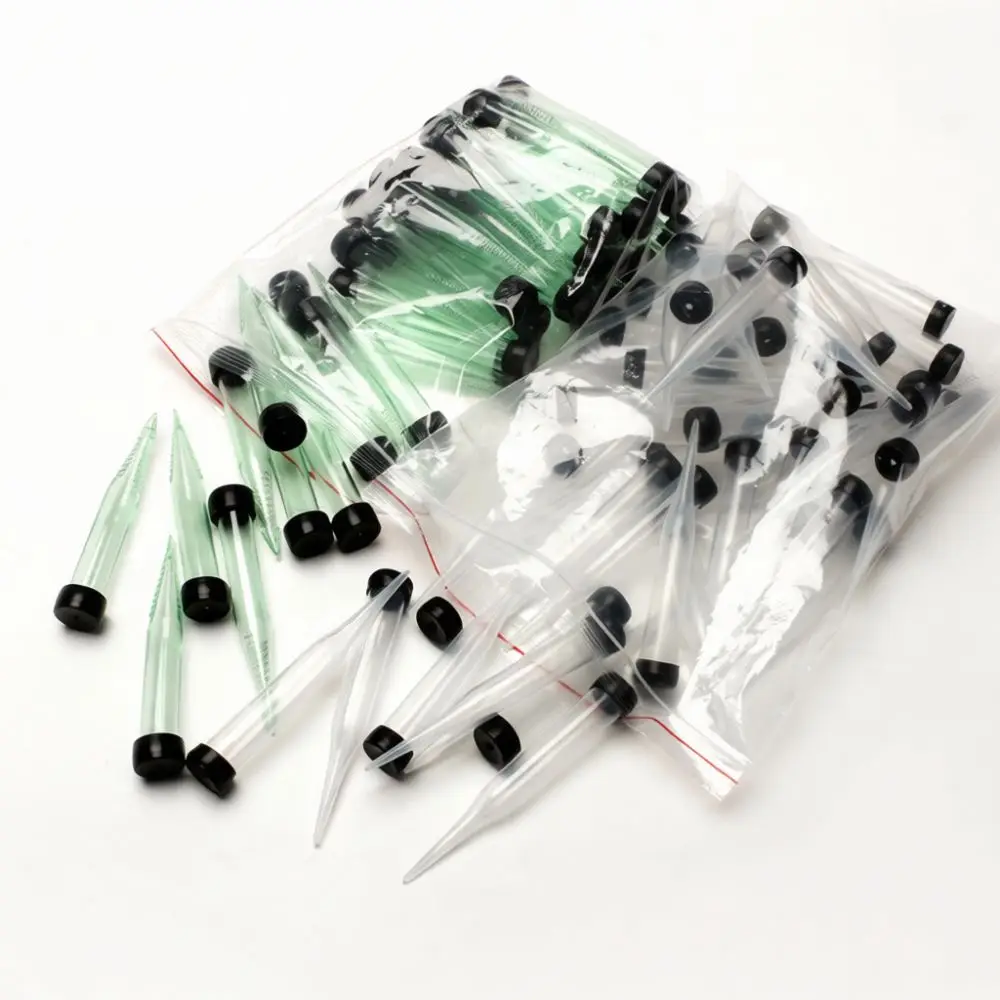Hydration Water Tubes For Fresh Cut Flower Bouquet Preservation Vials Floral Stem Storage Plastic Arrangement Tool