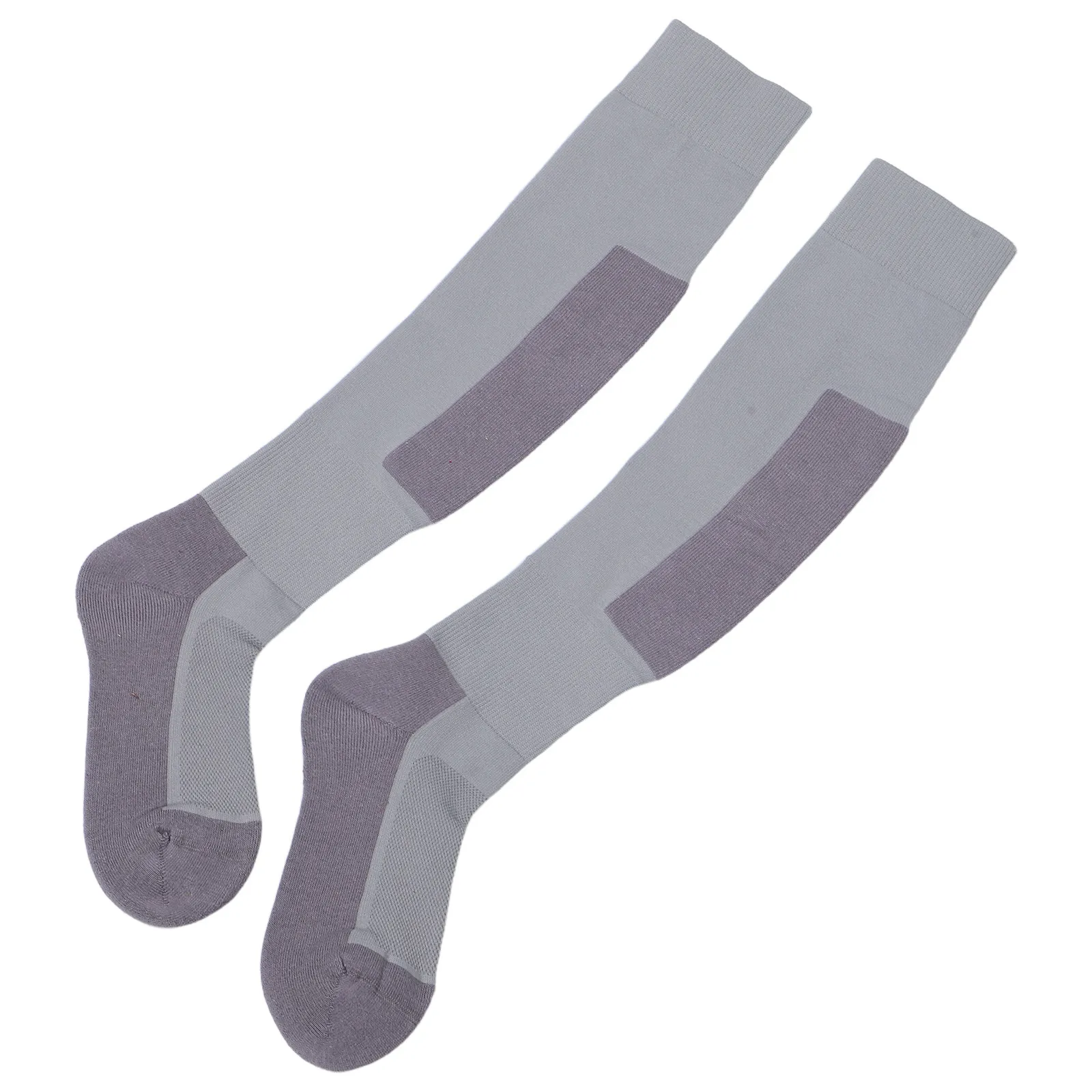 

1Pair Protective Fencing Socks Knee High Athletic Stockings Soft Nonrestrictive Seamless Cotton Blend Socks for Epee Foil Sabre