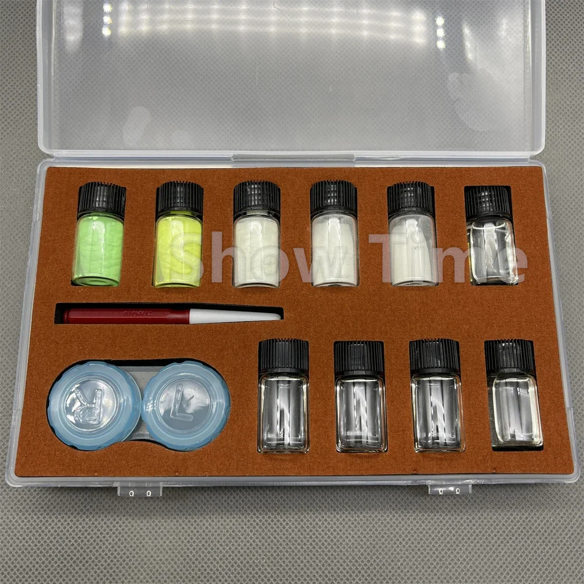 5-цветные профессиональные часы, светящийся флуоресцентный порошок, набор инструментов для ремонта часов, инструмент для часовщика, набор светящейся пудры 5-цветные профессиональные часы, светящийся флуоресцентный порошок, набор инструментов для ремонта часов, инструмент для часовщика, набор светящейся пудры