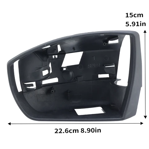 Рамка зеркала заднего вида, стеклянные линзы для Ford S-MAX Galaxy для KUGA/Escape 2006-2015, рамка бокового зеркала на двери, автомобильные аксессуары