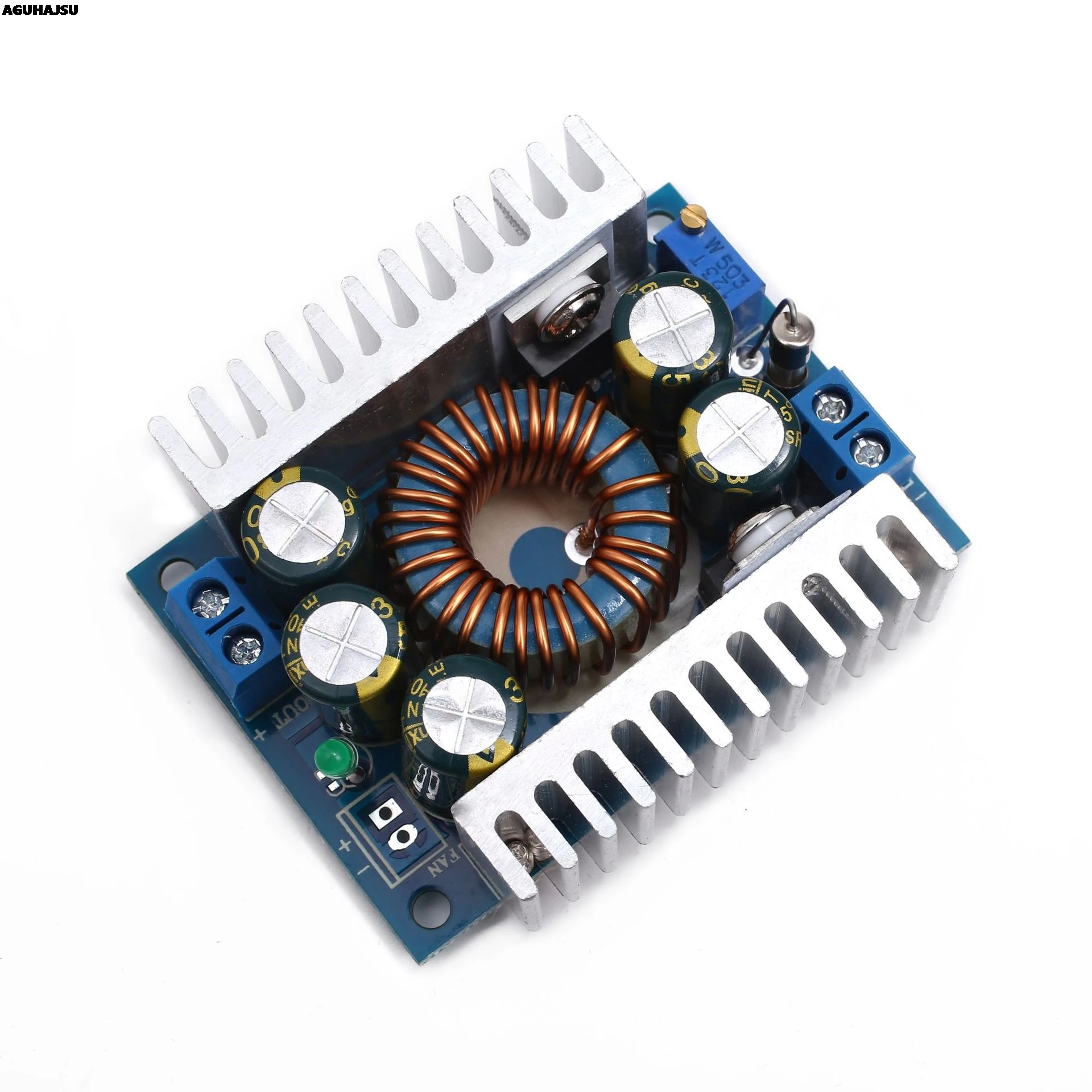 1pcs DC-DC High Power Low Ripple 12A Adjustable Step-down Module 95% Efficient Car Power Module