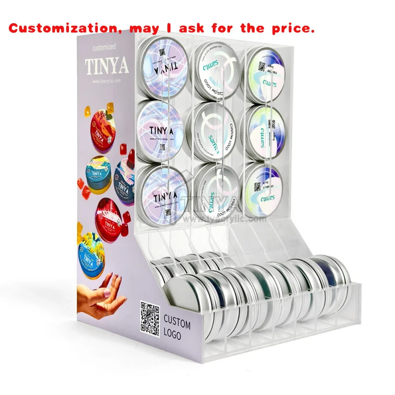 

custom.Custom Acrylic Display Rack Stand Shop Accessories Display Snus Pouches Display