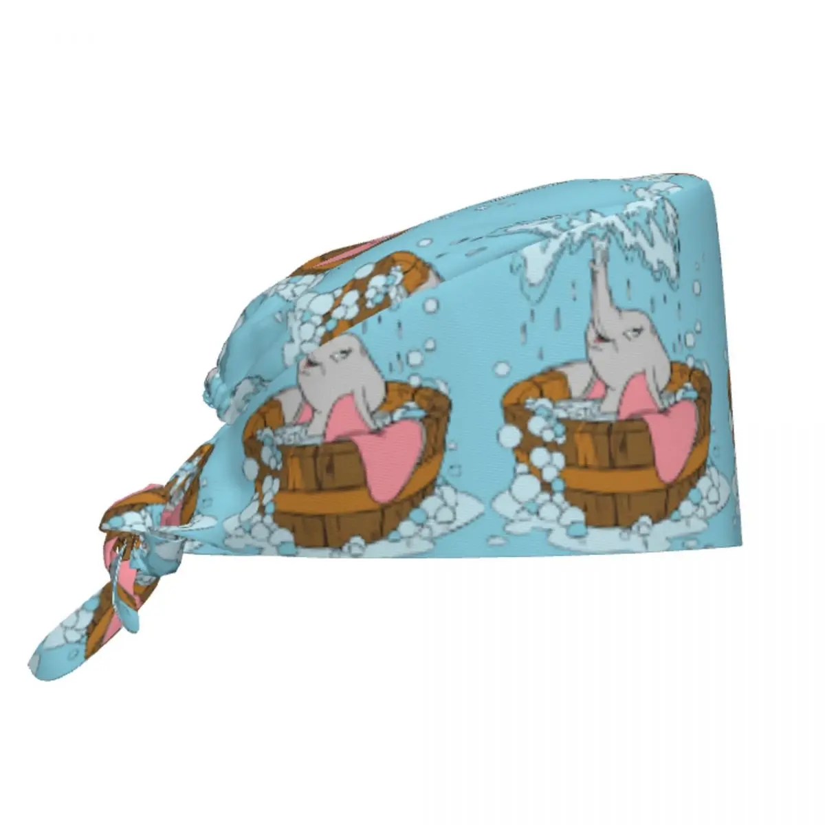 Custom Dumbo Movie Cleaning Working Cap Cool Men Women Cartoon Scrub Cap Surgicals Hat Nurse Scrubs Hat For Dentist