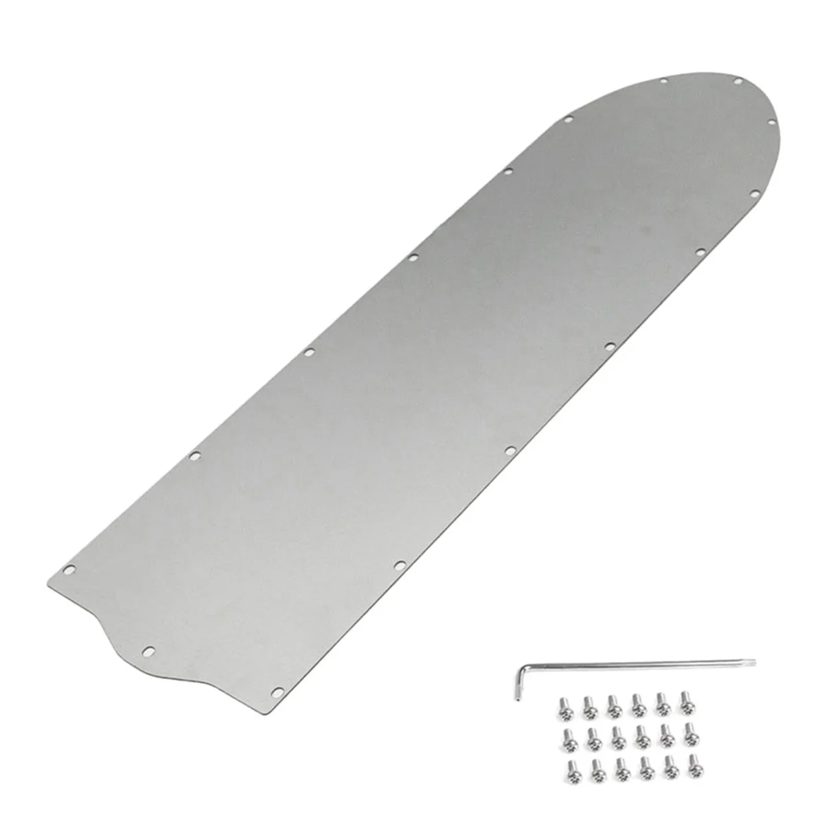 For Max G2 Stainless Battery Bottom Cover Electric Scooter Chassis Shield Protection Cover Repair Parts Silver