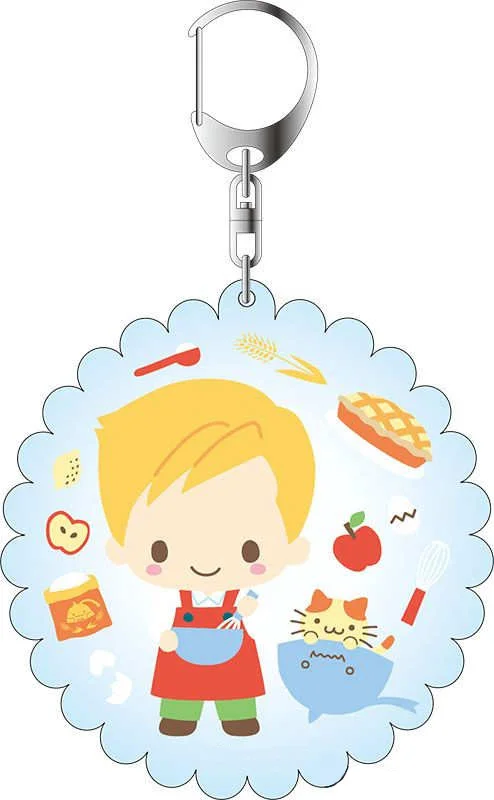 Fullmetal Alchemist Pendant Keychain, Inveja Oshichara, Desenhos Animados Fofos, Figura HD, Loja de Anime, Fãs Charm Gifts, 6cm, Loen