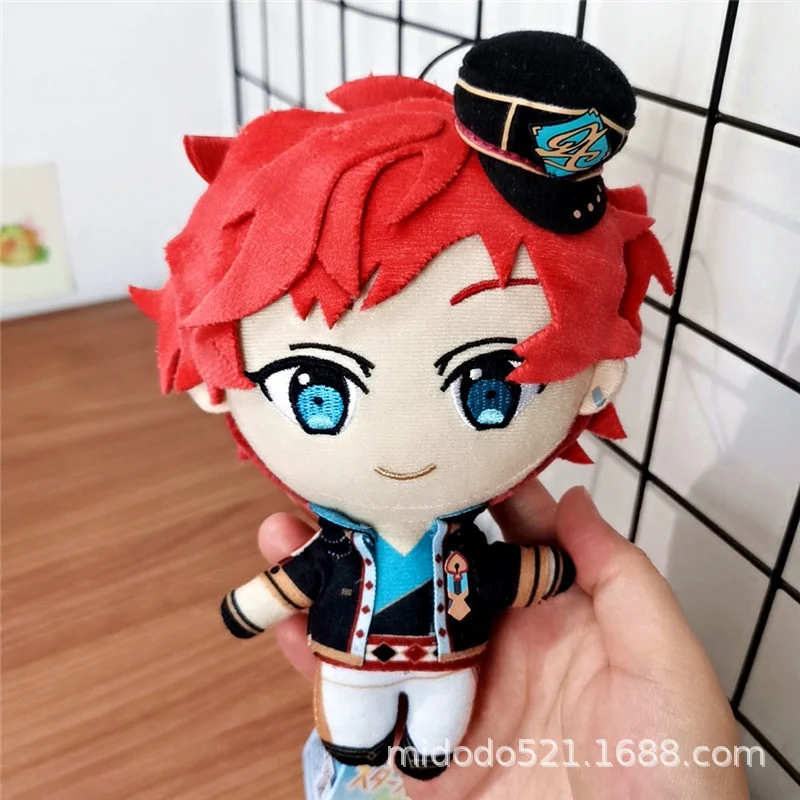 Nuevo conjunto de 15cm de juguete de peluche de estrellas Suou Tsukasa Tsukinaga Leo Itsuki Shu Aoba Tsumugi Harukawa Sora muñeco de peluche regalo de Navidad