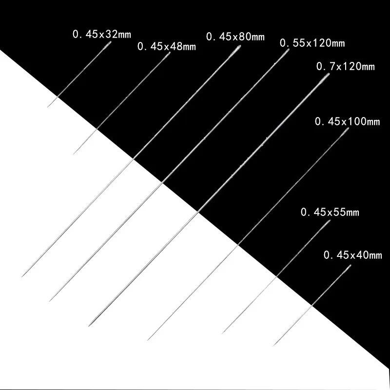20 pezzi varie lunghezze di aghi per perline in metallo allungati per strumenti per la creazione di gioielli strumento per infilare il cavo