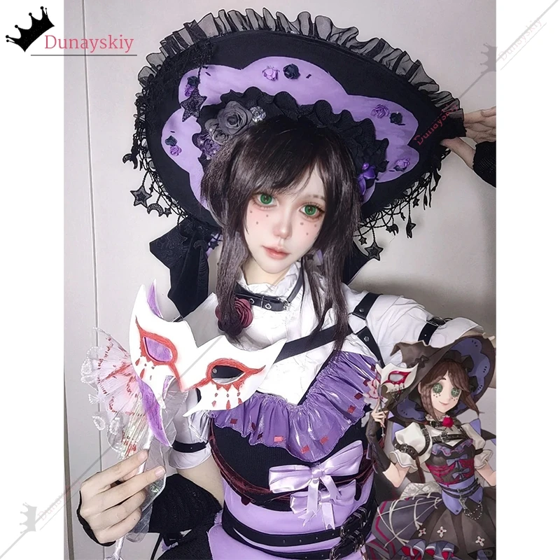 إيما وودز البستاني تأثيري حلي لعبة الهوية V كوس الملابس الجميلة الساحرة فستان لوليتا فستان حفلة مجموعة كاملة الملابس