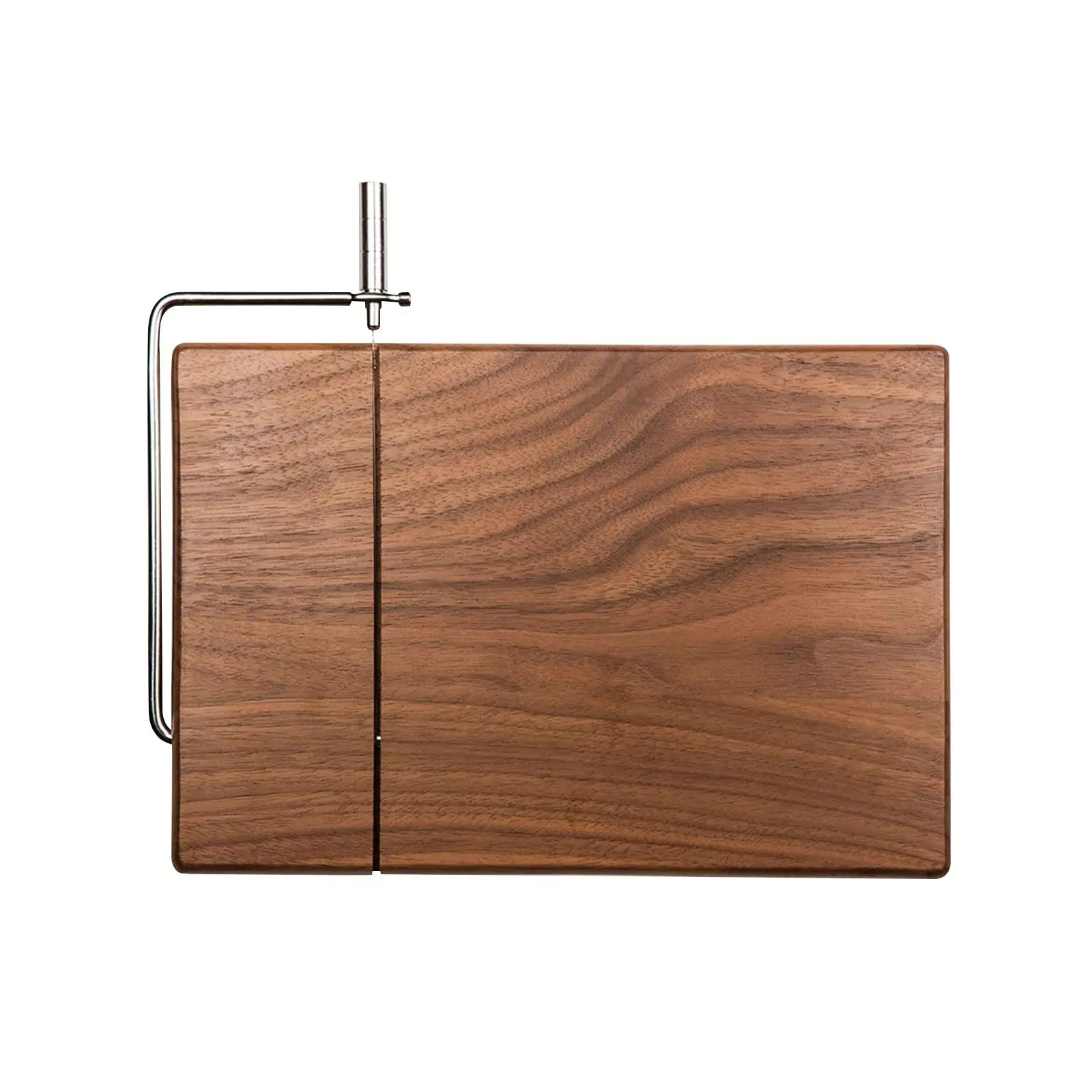 

Деревянная сервировочная доска с ломтерезкой для сыра с проволокой из нержавеющей стали, Кухонное масло, десерт, слайсер для фруктов, масло, тофу, сыр