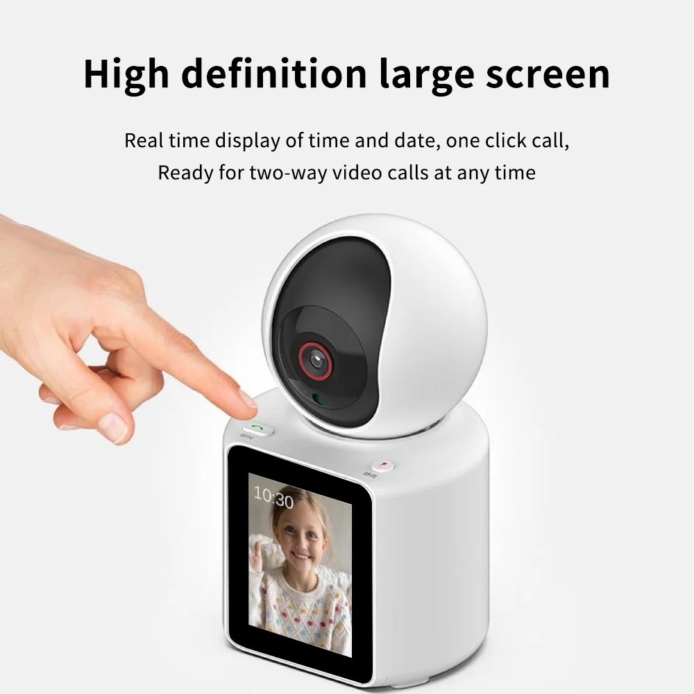 2MP Full HD WIFI Video Calling PT Camera with one-click call anthropomorphic detection & infrared Night Vision by Mobile APP