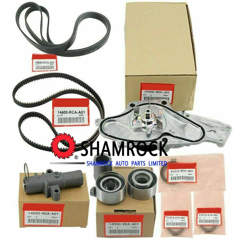 14520-RCA-A01 14520RCAA01 original new Timing Belt Kit with Water Pump, pulley belt kits  oem 14520-RCA-A01  14510-RCA-A01
