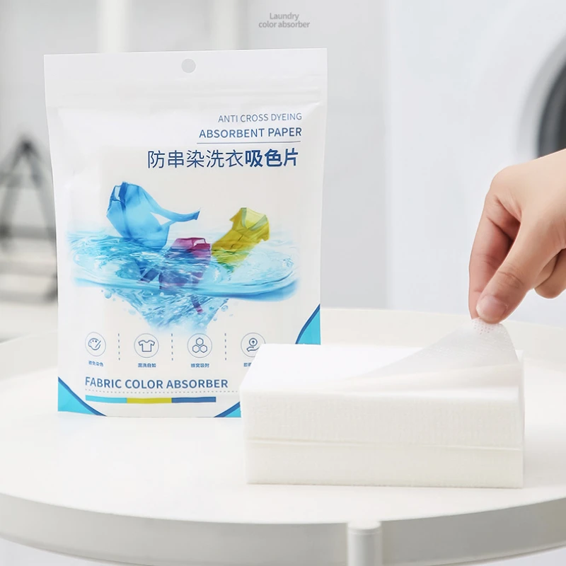 Laundry Color Absorber Laundry Detergent Tablet Sheet Washing Wipe Washing Machine Tide Color Catcher Laundry Balls & Discs