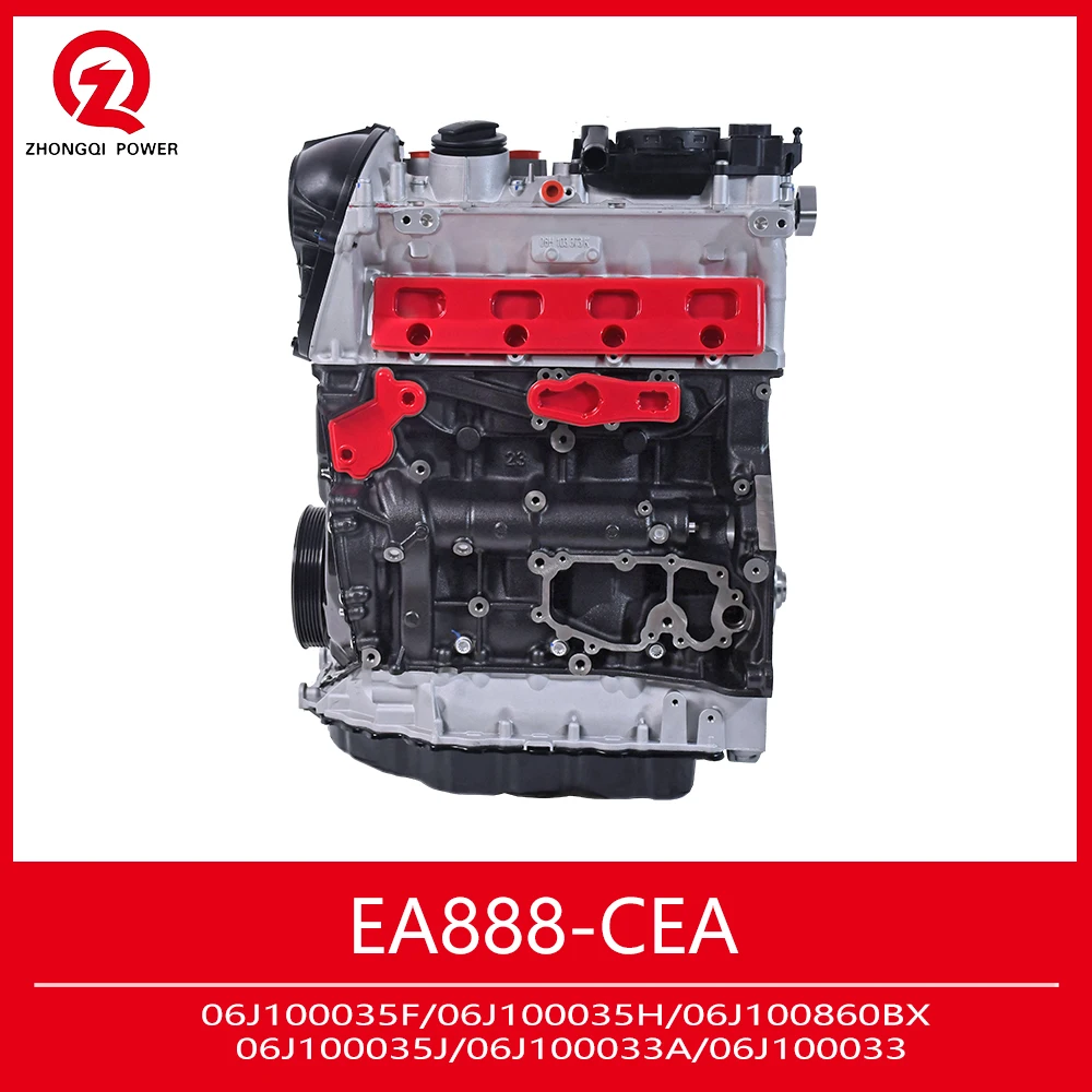 

EA888 GEN2 CEA 1.8T Auto Engine Assembly 06J100033 06J100033A 06J100035J 06J100037 Accessories For Car Acessórios Para Carro