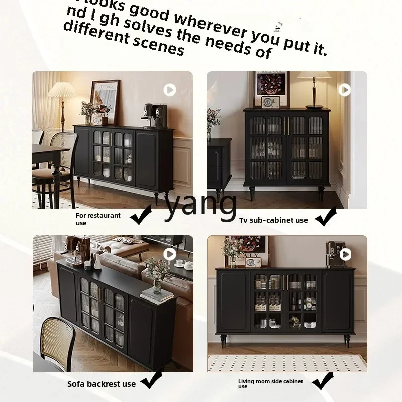 LTT 30cm壁掛けキャビネット レストラン用 超薄型 狭い玄関 中世風紅茶キャビネット