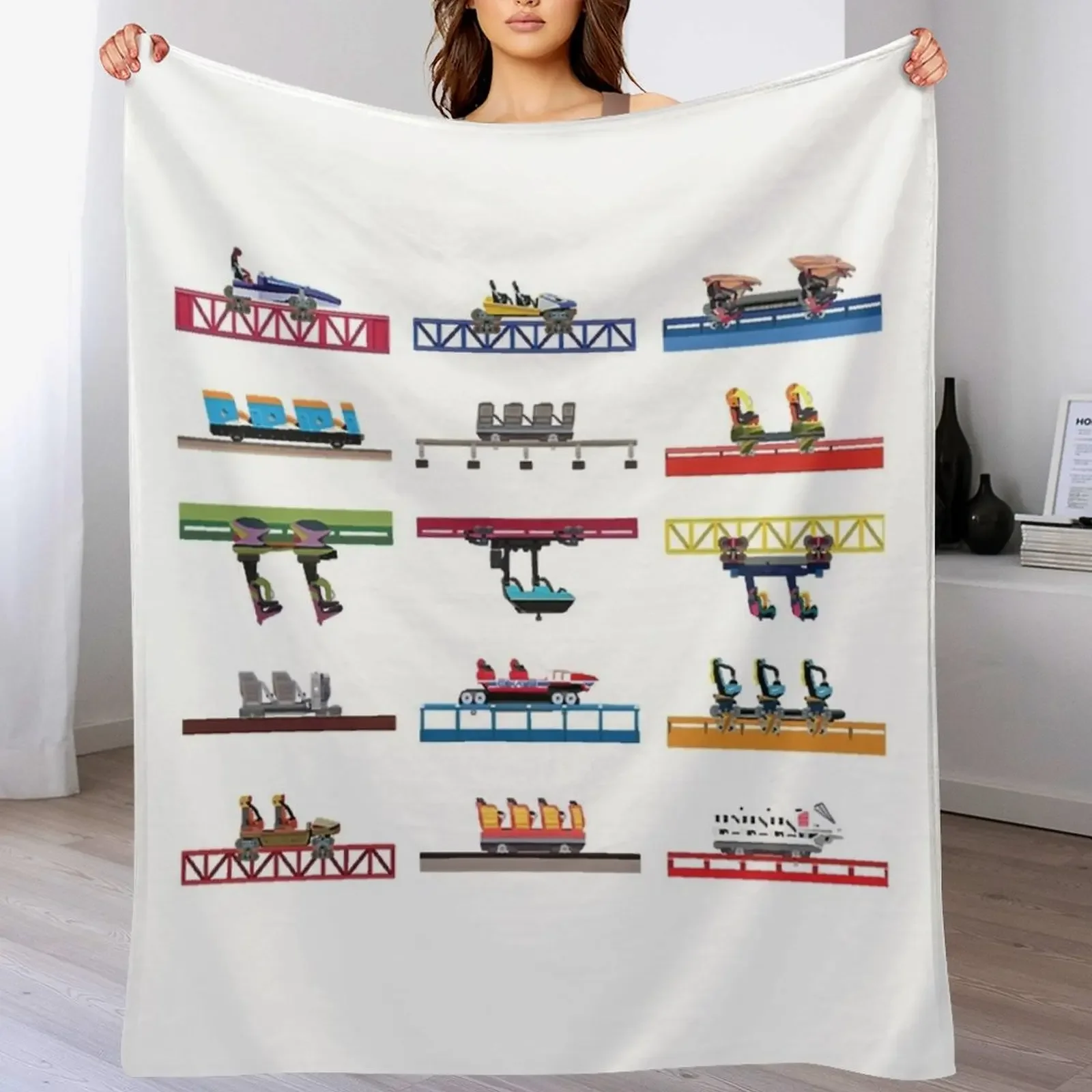 Ce_dar Point Coa_ster Cars Throw Blanket Luxury St blankets and throws Blankets