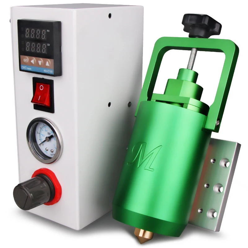 220V Electronic Industry Desktop Automatic PUR 30ML Hot Melt Glue Dispenser Hot Melt Adhesive Heating Nozzle 6