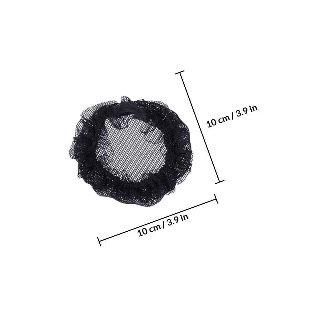 10 Pcs Reusable Hair Net Women Bun Covers Ballet Hairnet for Holding Elastic Holder Headwear