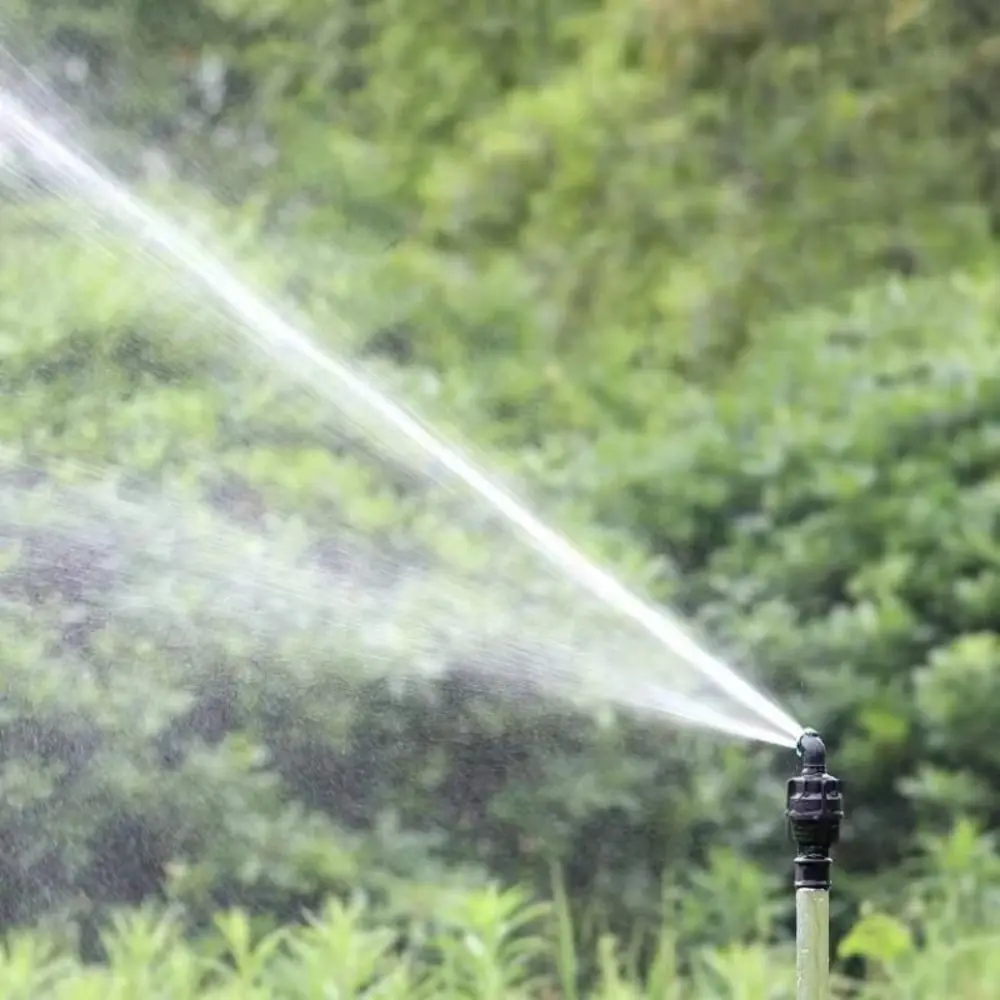 360° Rotating Garden Irrigation Nozzle Large-Area Coverage Automatic Operation Garden Watering Device Durable 1/2 Inch