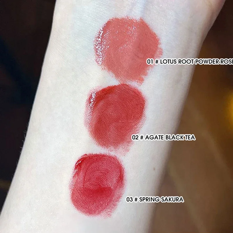 Heallor shaqinuo bunter feuchtigkeit spendender Lippenstift feuchtigkeit spendende und schwächende Lippen linien Lippen grundierung Lippenstift dreiteiliges Paket