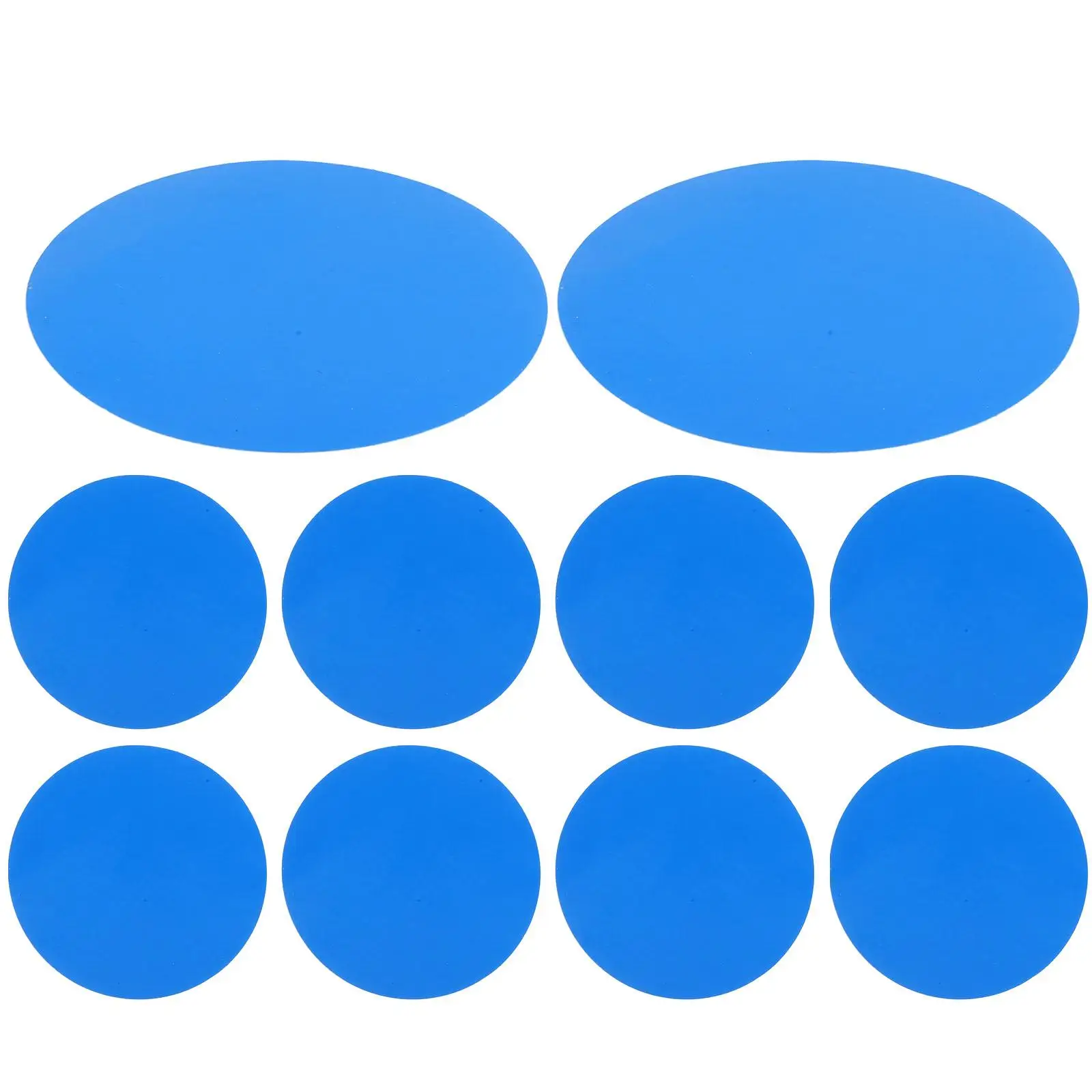 10 PCS Pool Cover Patches Sealer Repair Subsidy Tape Pvc for Boat Self-adhesive