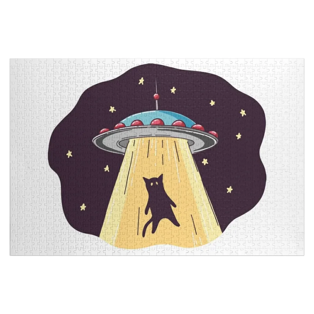 

UFO Cat Jigsaw Puzzle Custom Kids Toy Personalised Toys Puzzle