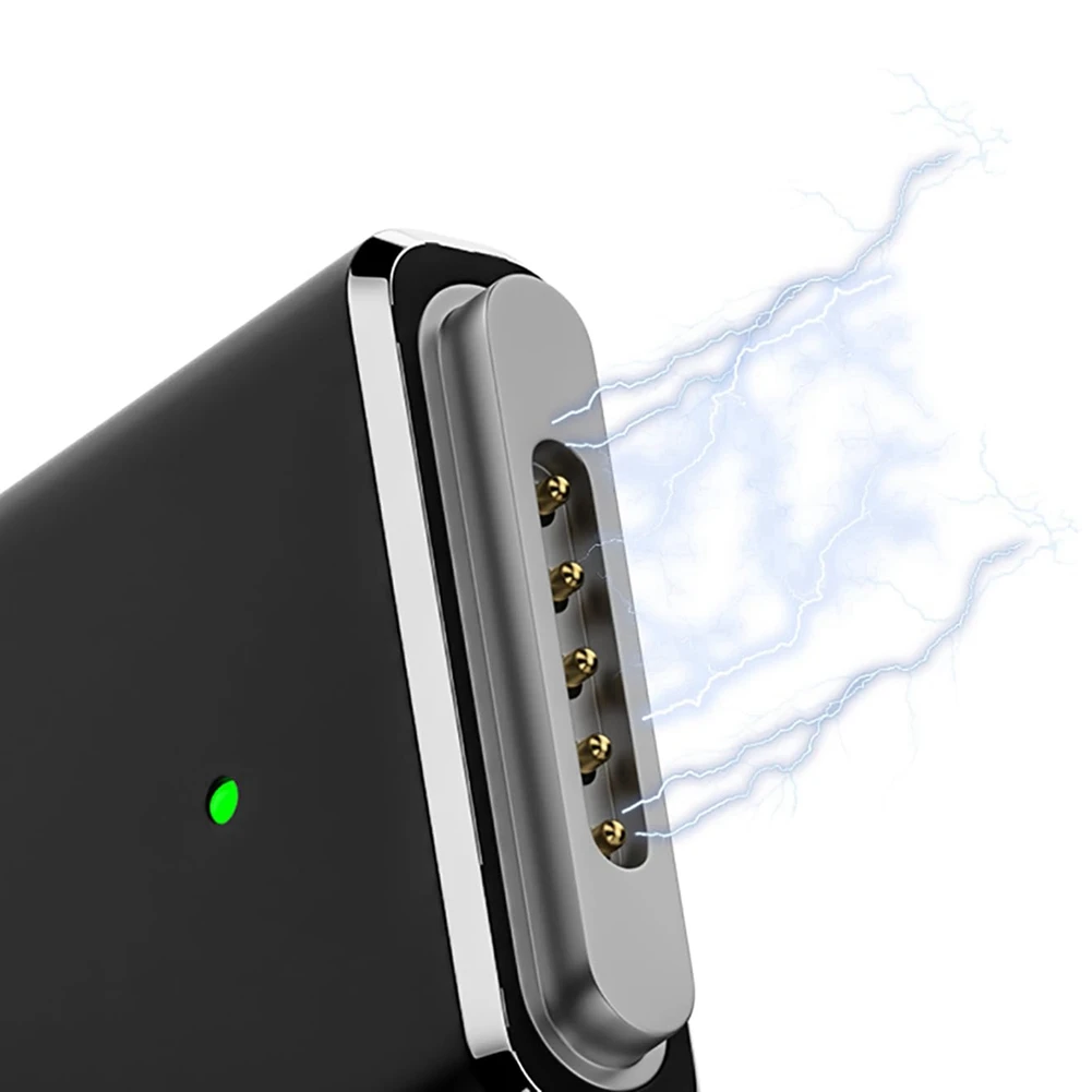 Адаптер типа C на 3, 100 Вт для быстрой зарядки, портативный, для 15 дюймов M2Chip, серебристый