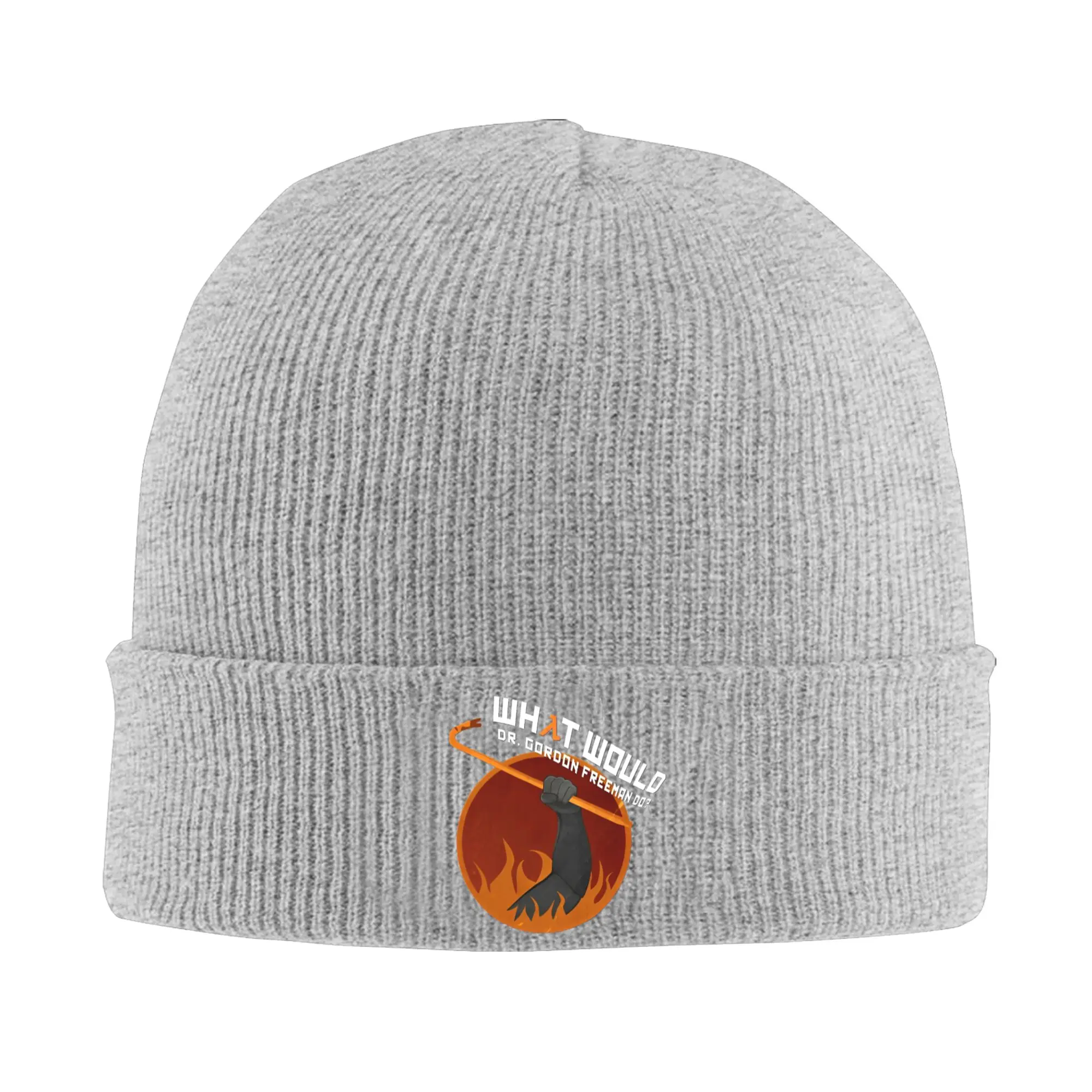 Unisex Adult What Would Dr Gordon Freeman Do Halfs Lifes Beanie Hats   Knitted Hat Autumn Winter Gym Caps Head Wrap Bonnet Hats