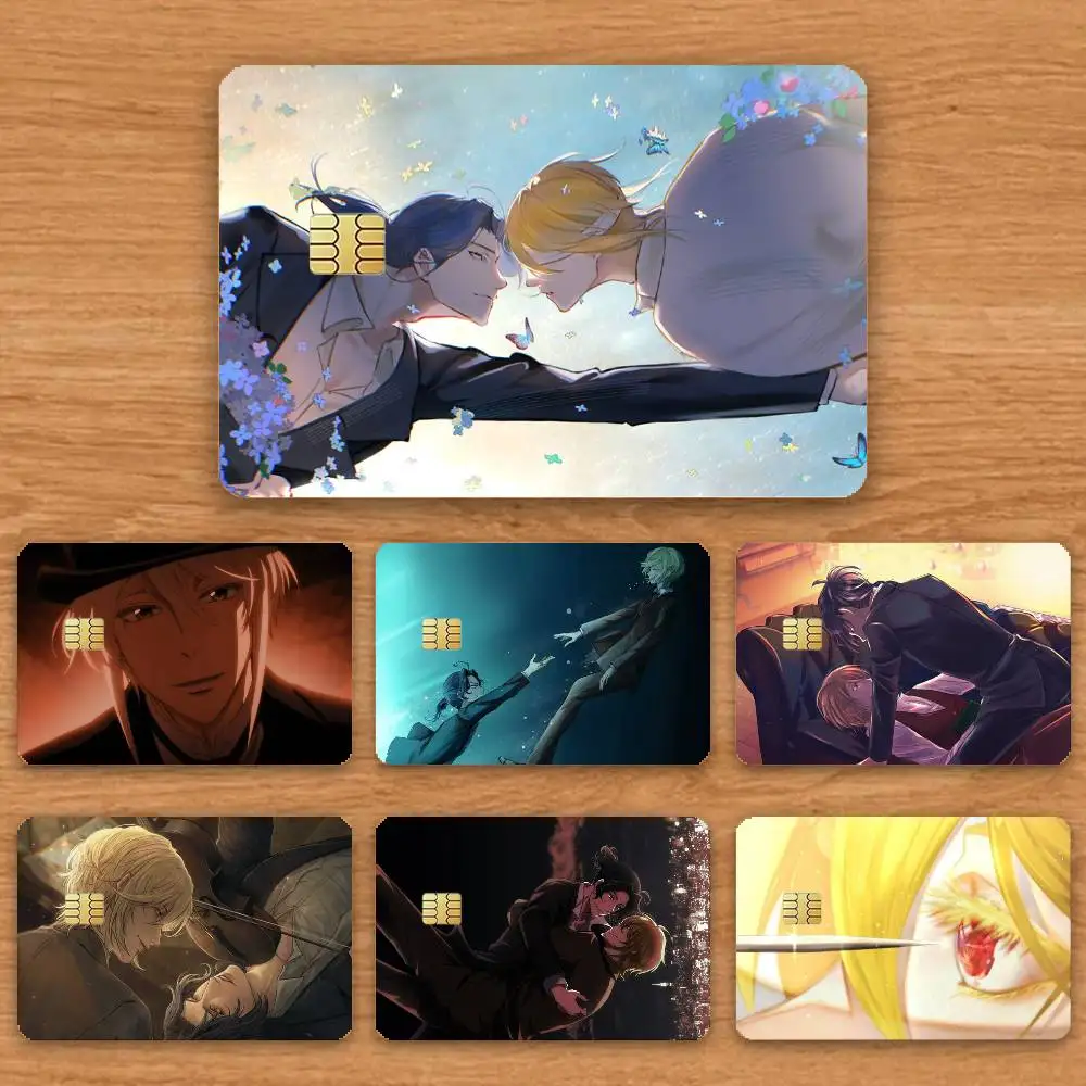 William James Moriarty And Sherlock Holmes Card HD Stickers Game Card Decal Card Matte Film Skin Small Chip Waterproof Sticker