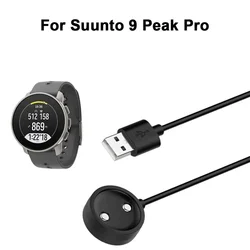 1M Charging Cable For Suunto 9 Peak Pro /SUUNTO vertical /SUUNTO Race Smart Watch Charger Dock Stand Adapter Base Cradle