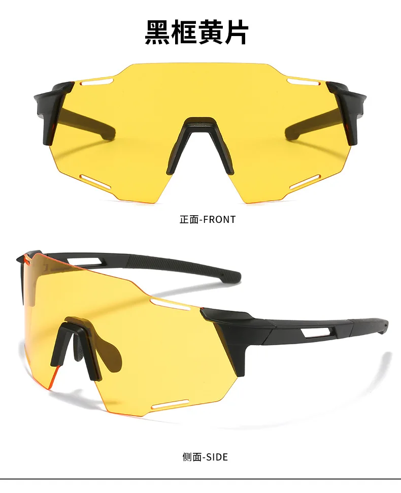Neue Sport-Sonnenbrille für Männer und Frauen, PC-Rahmen, schlichte Brille, kurzsichtige Brillen, Myopie-Brille ﻿ -1,0 -1,5 -2,0 für Frauen – Detail 15