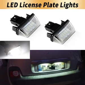 Toyota Verso 2009-2012 용 Canbus LED 라이센스 플레이트 라이트 램프 E`Z Yaris Levin Camry Corolla 2007-2014 Auris 2008-2013 Avensis 10 최고의 판매용 운모 라이트 Toyota Yaris -№9