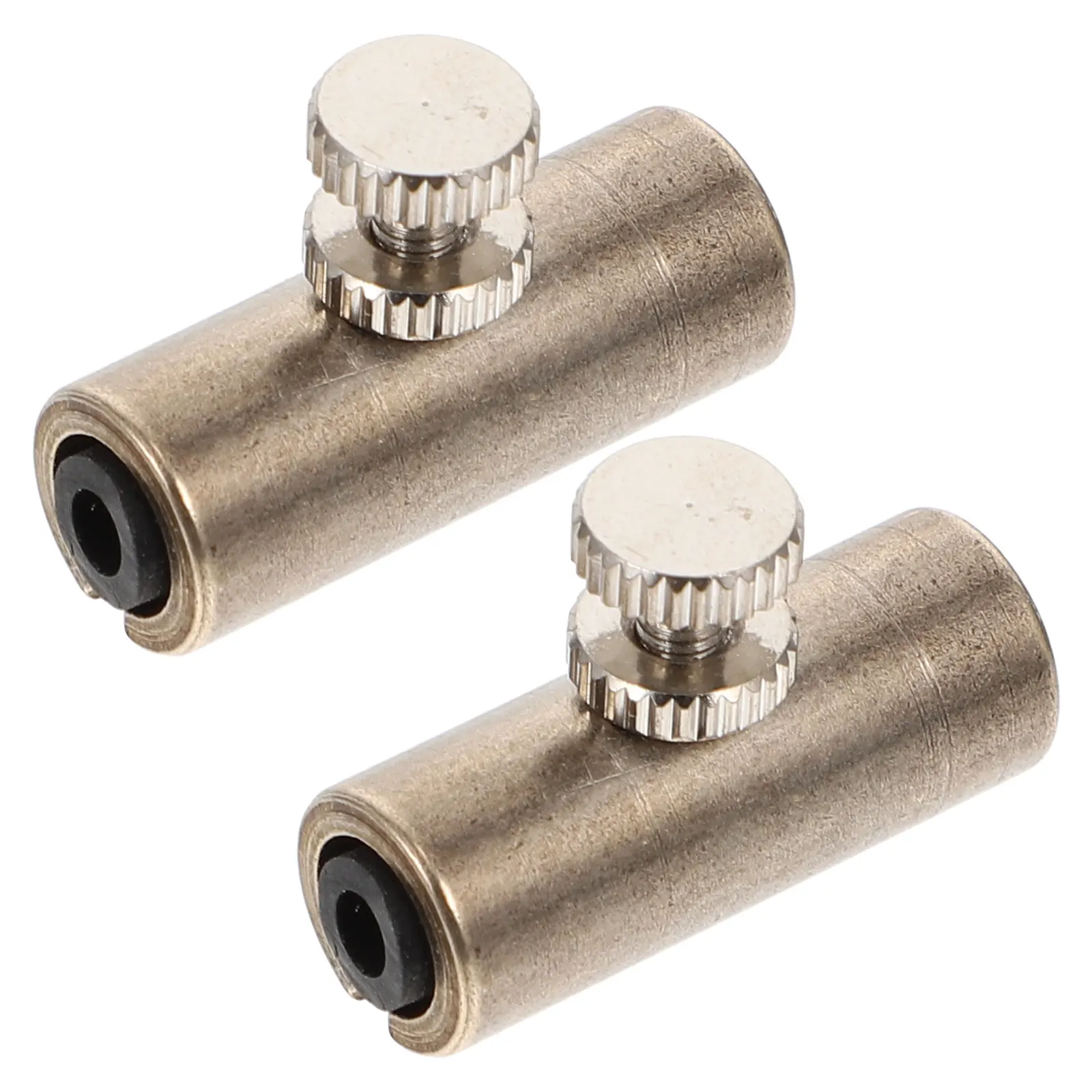 

2 Pcs Instrument Wolf Sound Device Musical Accessories Bass Tone Mute Mutes