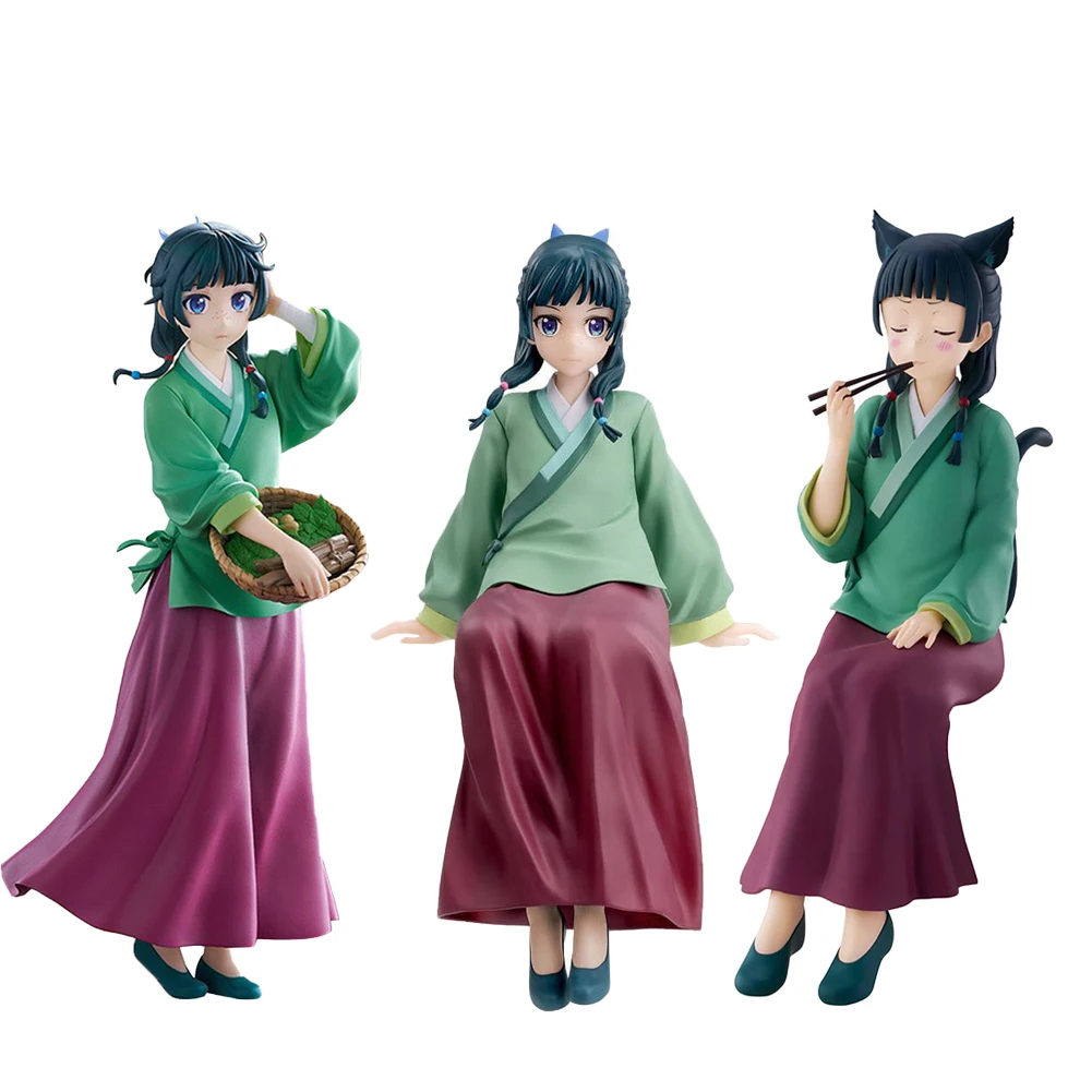 

Anime figures Kawaii Maomao sitting pose action figure Pvc Model Maomao figurine Car Decoration Doll Child Toy Xmas Gift 2pcs