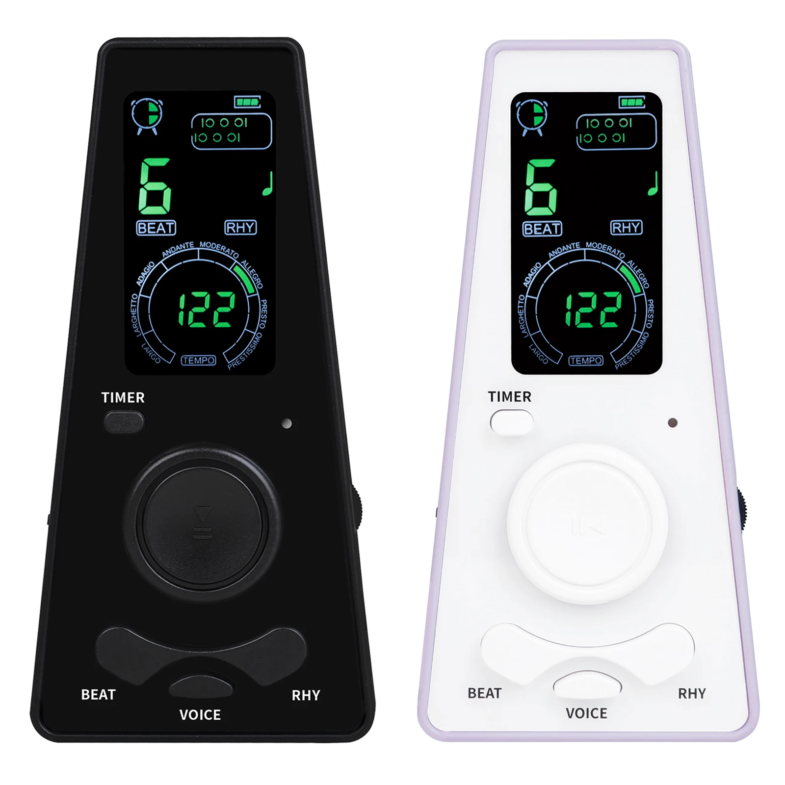 Digital Metronome for Piano Guitar Violin Instrument Volume Beat Speed Tower Type Guitar Electronic Metronome Bell Ring Rhythm