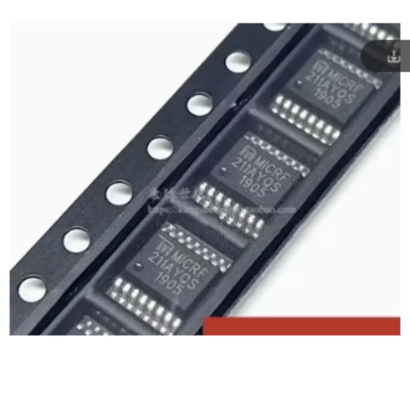 10PCS MICRF211AYQS MICRF211 RF Receiver IC ASK/OOK 433MHz QSOP‑16 SMD Electronic Components Original New