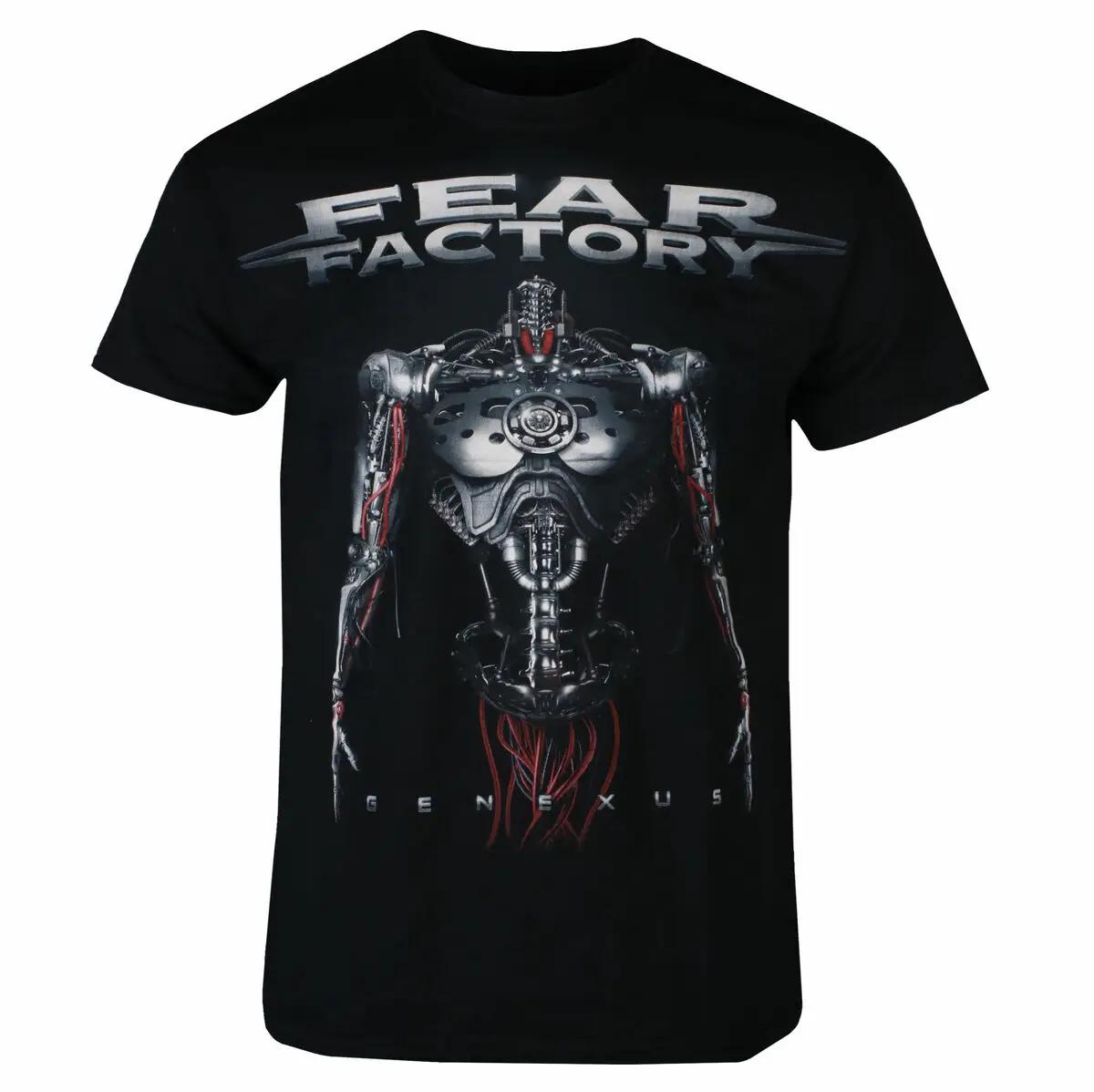 Nouveau T-shirt en coton graphique Fear Factory pour l'été, unisexe, à manches courtes, tendance, de marque, de luxe, décontracté, vintage